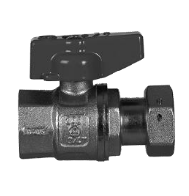 VALVULA ESFERA ENTRADA RECTA ACOMETIDA ROSCA H 3/4 RACOR 3/4 DN 20 BATSUR