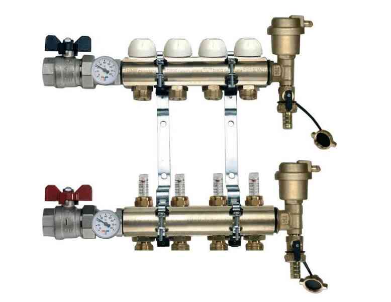 COLECTOR PREMONTADO ENTR.1-_4 SALD. A 34 TIEMME COLECTOR PREMONTADO ENTR.1-_4 SALD. A 3/4 TIEMME - Imagen 1