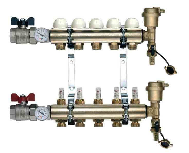 COLECTOR PREMONTADO ENTR.1-_5 SALD. A 34 TIEMME COLECTOR PREMONTADO ENTR.1-_5 SALD. A 3/4 TIEMME - Imagen 1