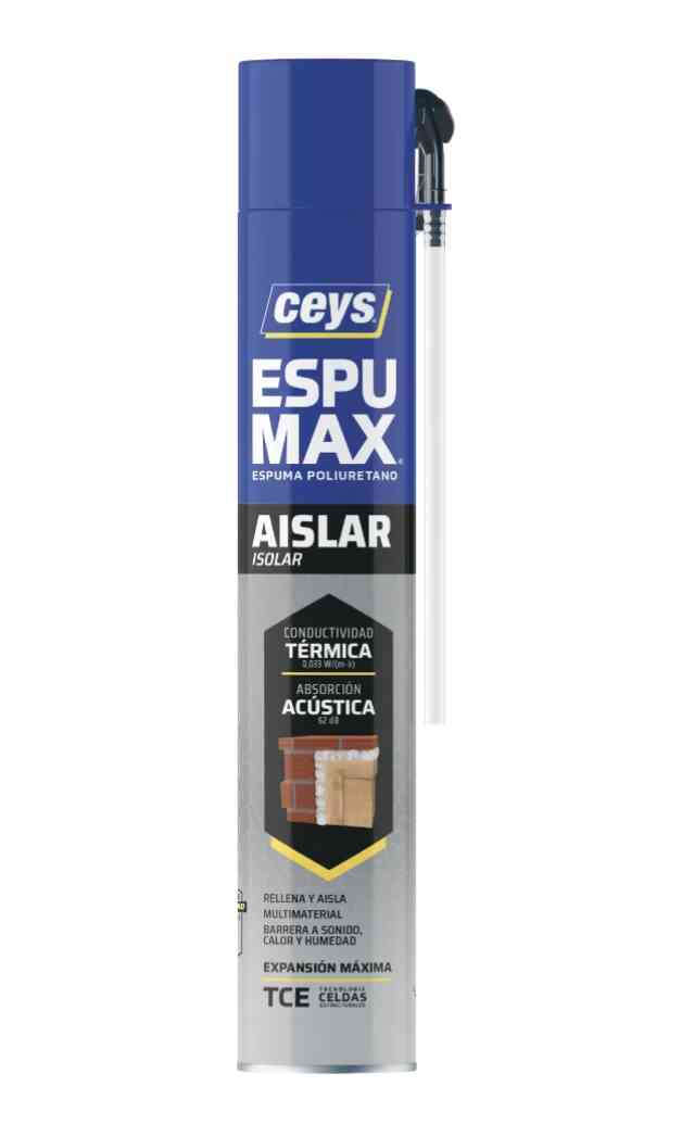 ESPUMA DE POLIURETANO ESPUMAX PARA AISLAR Y RELLENAR CEYS ESPUMA DE POLIURETANO ESPUMAX PARA AISLAR Y RELLENAR CEYS - Imagen 1