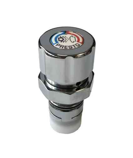 PRESTO CABEZAL PARA MEZCLADOR PULSADOR CROMADO PARA ALFA 80 PRESTO CABEZAL PARA MEZCLADOR PULSADOR CROMADO PARA ALFA 80 - Imagen 1