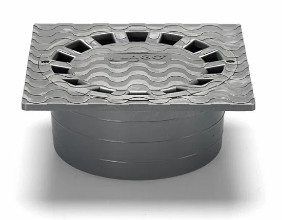 PVC SUMIDERO 150x150 VERTICAL 50-75 ABRISA PVC SUMIDERO SIFONICO SALIDA VERTICAL 20x20 D.110/90 ABRISA - Imagen 1