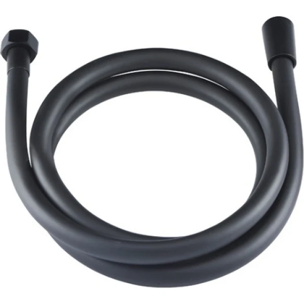FLEXO DE BAÑERA DE PVC SERIE MOSCÊ 180CM NEGRO MATE IMEX