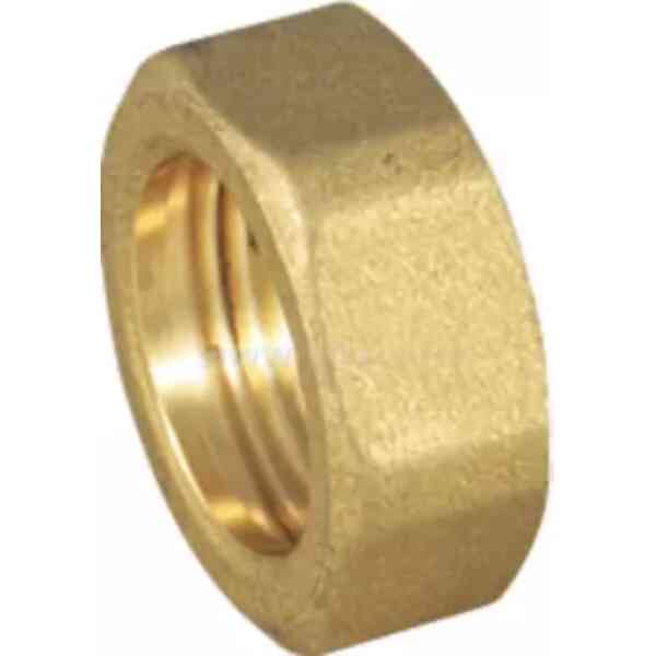 LATON TUERCA PARA TUBO DE ACERO INOX DN12 .1/2 TIEMME