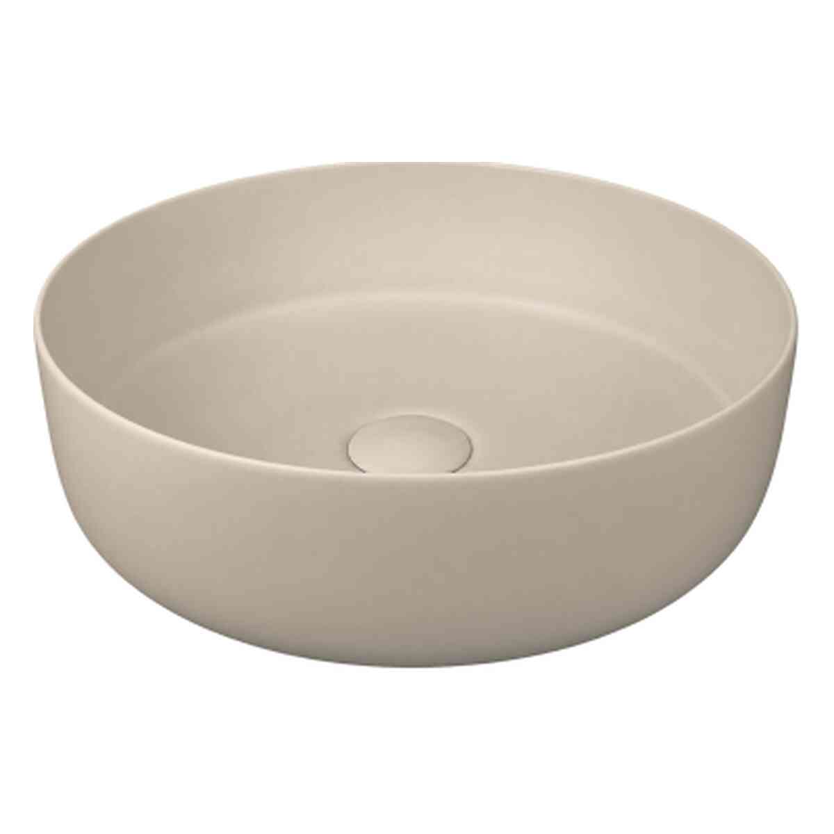 Spin 35 Lavabo Redondo 35,5X35,5X12 Cm Sobre Encimera Kaki Aquore Spin 35 Lavabo Redondo 35,5X35,5X12 Cm Sobre Encimera Kaki Aquore